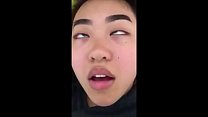 asian gf 20yo eye rolling